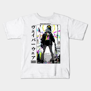 Japanese Anime and Manga Streetwear Urban Girl Kids T-Shirt